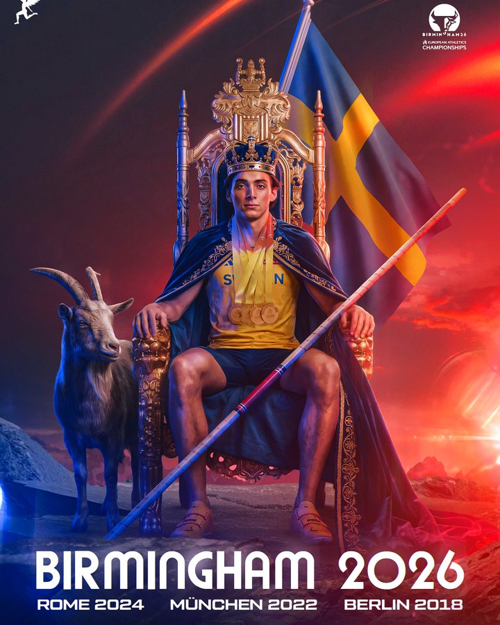 Mondo Duplantis poster made by RAKIA